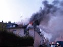 Feuer 3 Reihenhaus komplett ausgebrannt Koeln Poll Auf der Bitzen P027